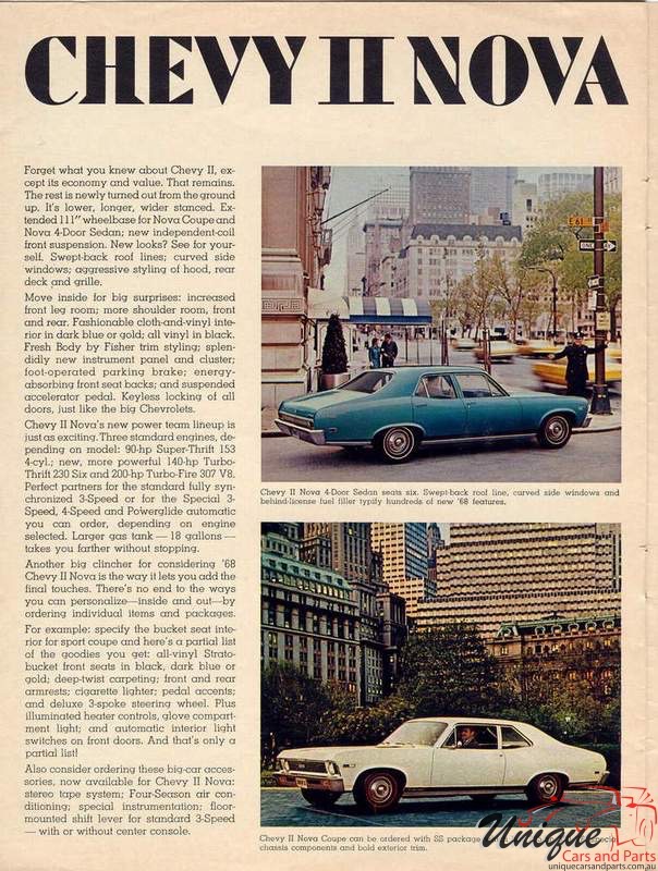 1968 Chevrolet Brochure Page 5